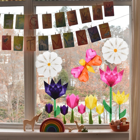 Make Kite Paper Flowers