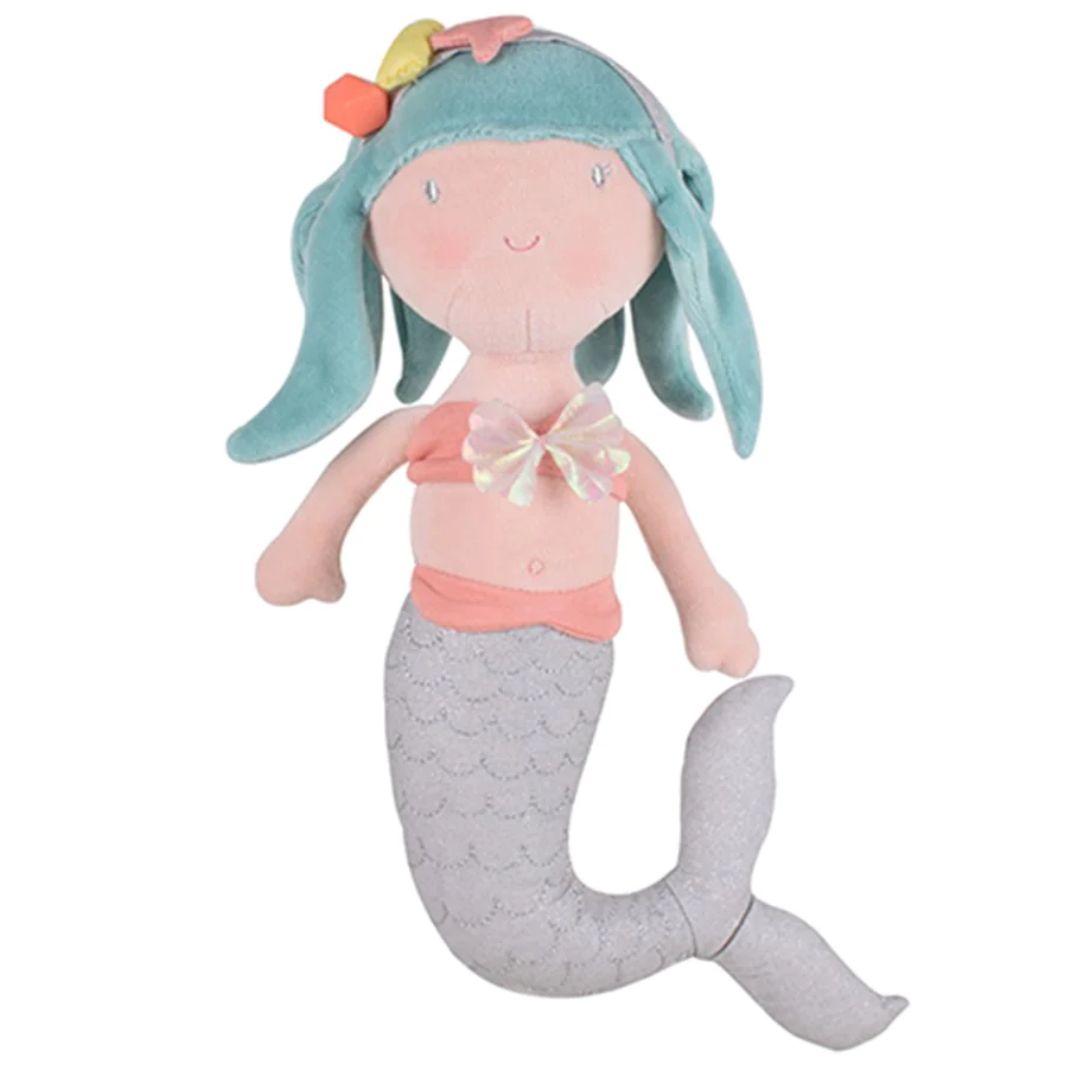 Tikiri Mermaid Soft Blush Toy- Dolls- Bella Luna Toys