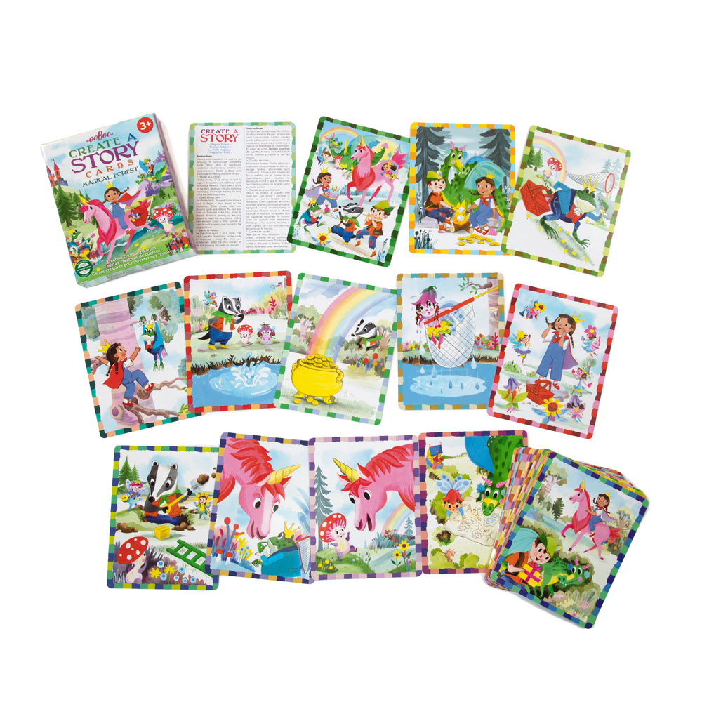 eeboo - Magical Forest Create a Story Cards - Bella Luna Toys