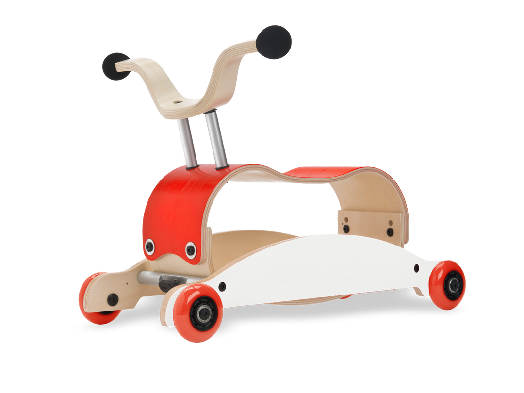 Wishbone - Mini Flip 2-in-1 Wooden Ride-On and Rocking Toy - Bella Luna Toys