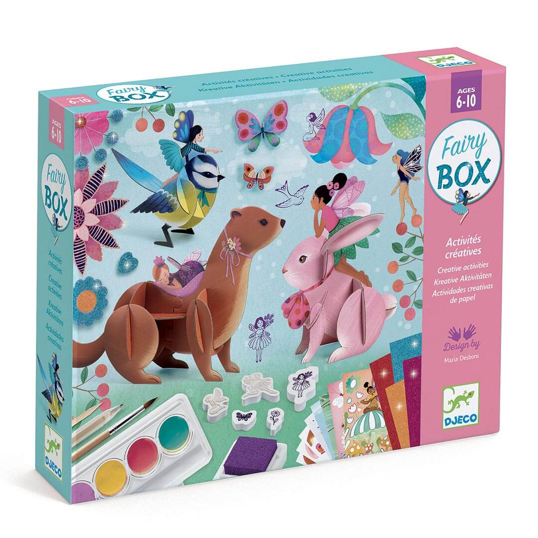 Djeco Fairy Box Multi-Activity Art Kit
