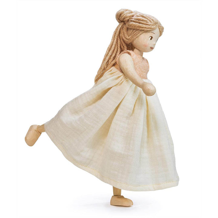Tender Leaf Toys Ferne Wooden Doll skipping