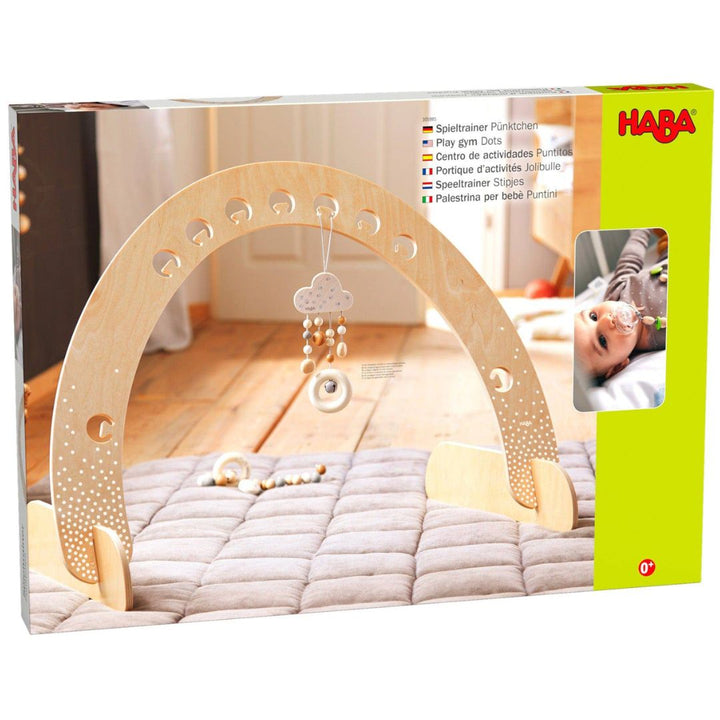Haba Wooden Play Gym Dots - - Oompa Toys