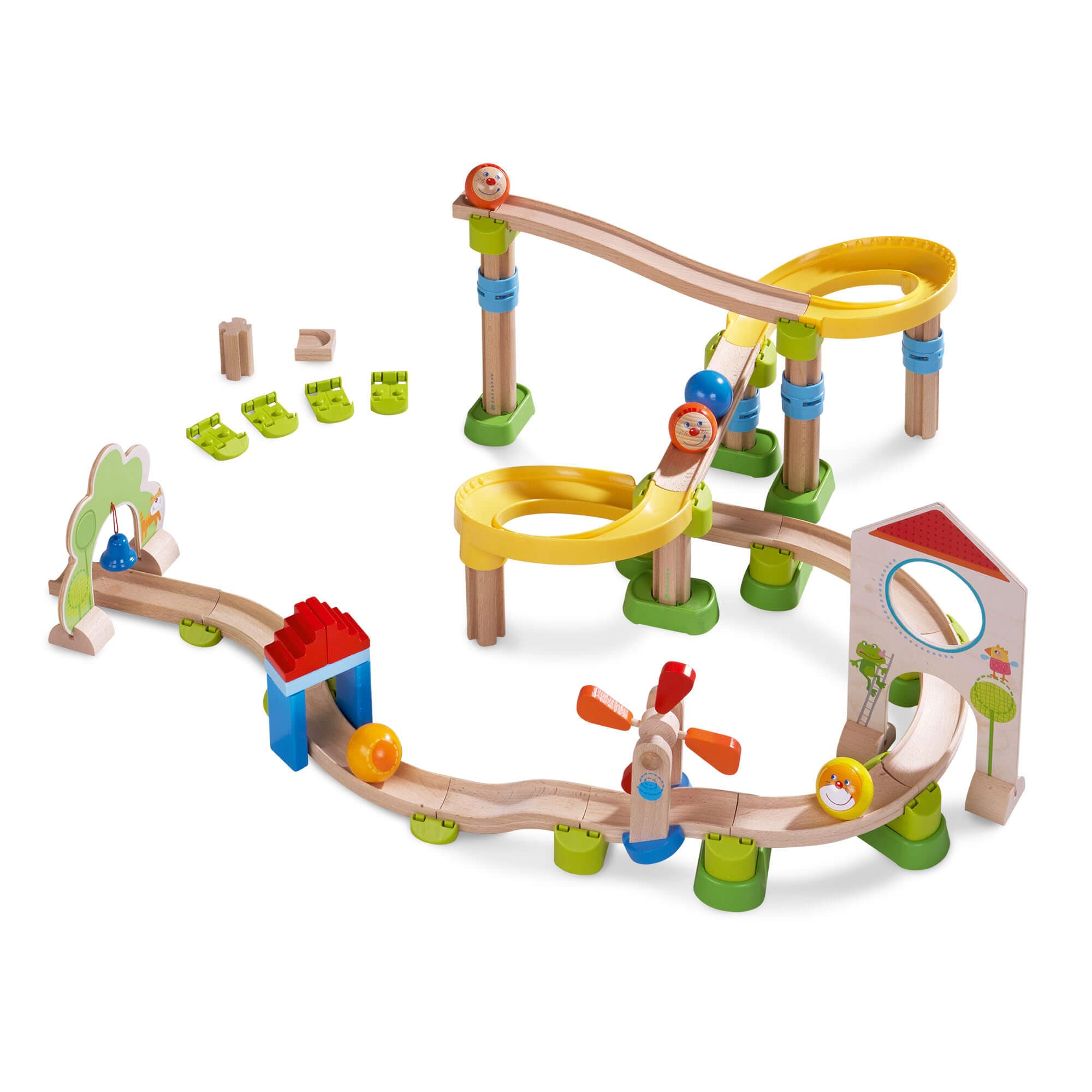 HABA Kugelbahn マスターキットとその他パーツ kullerbu-bundle-all-around-