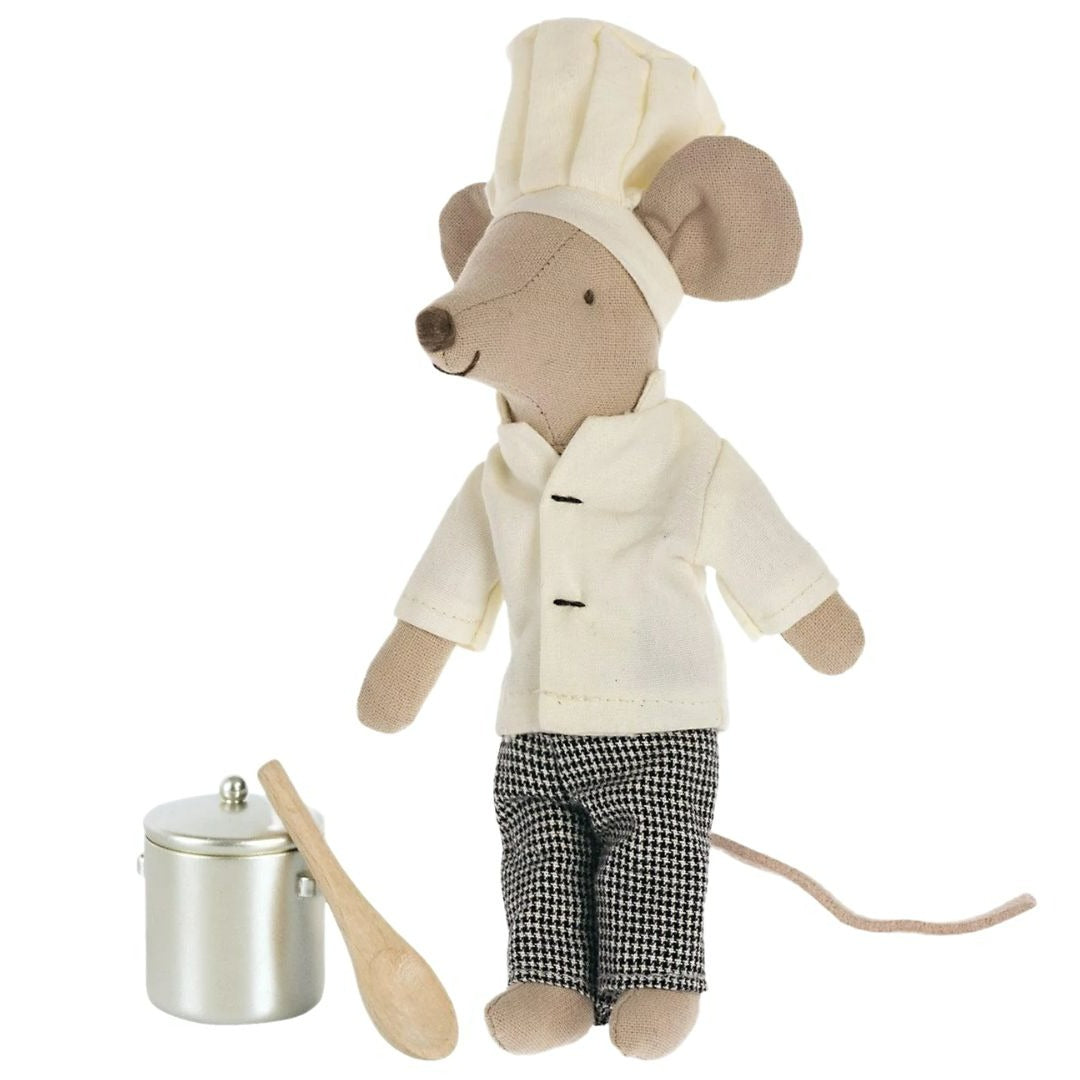 Maileg Chef Mouse- Dollhouse Accessories- Bella Luna Toys