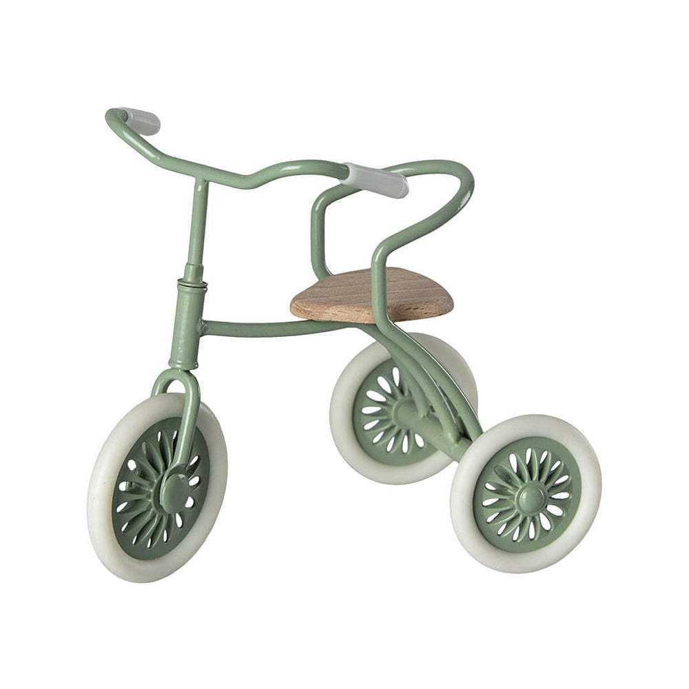 Maileg Mouse Tricycle in Green