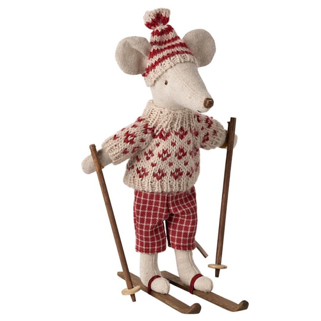 メイレグ mailegマウス　クリスマス maileg-winter-ski-mom-mouse.