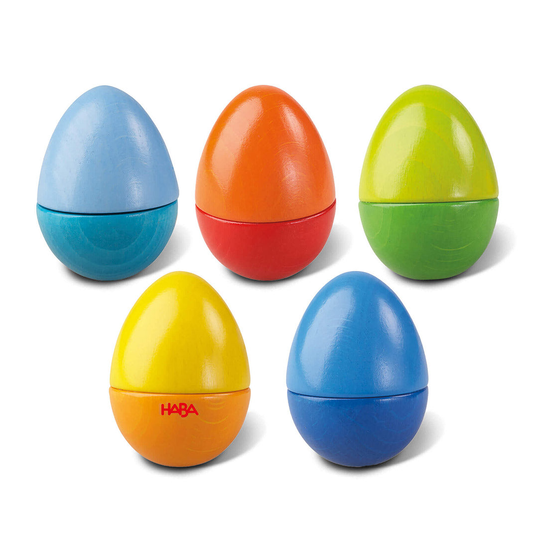 Haba Wooden Musical Eggs Haba Wooden Musical Eggs