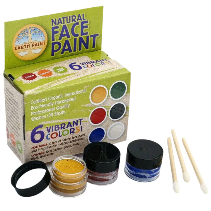 Natural Earth Face Paint 6 Piece- Costumes- Bella Luna Toys