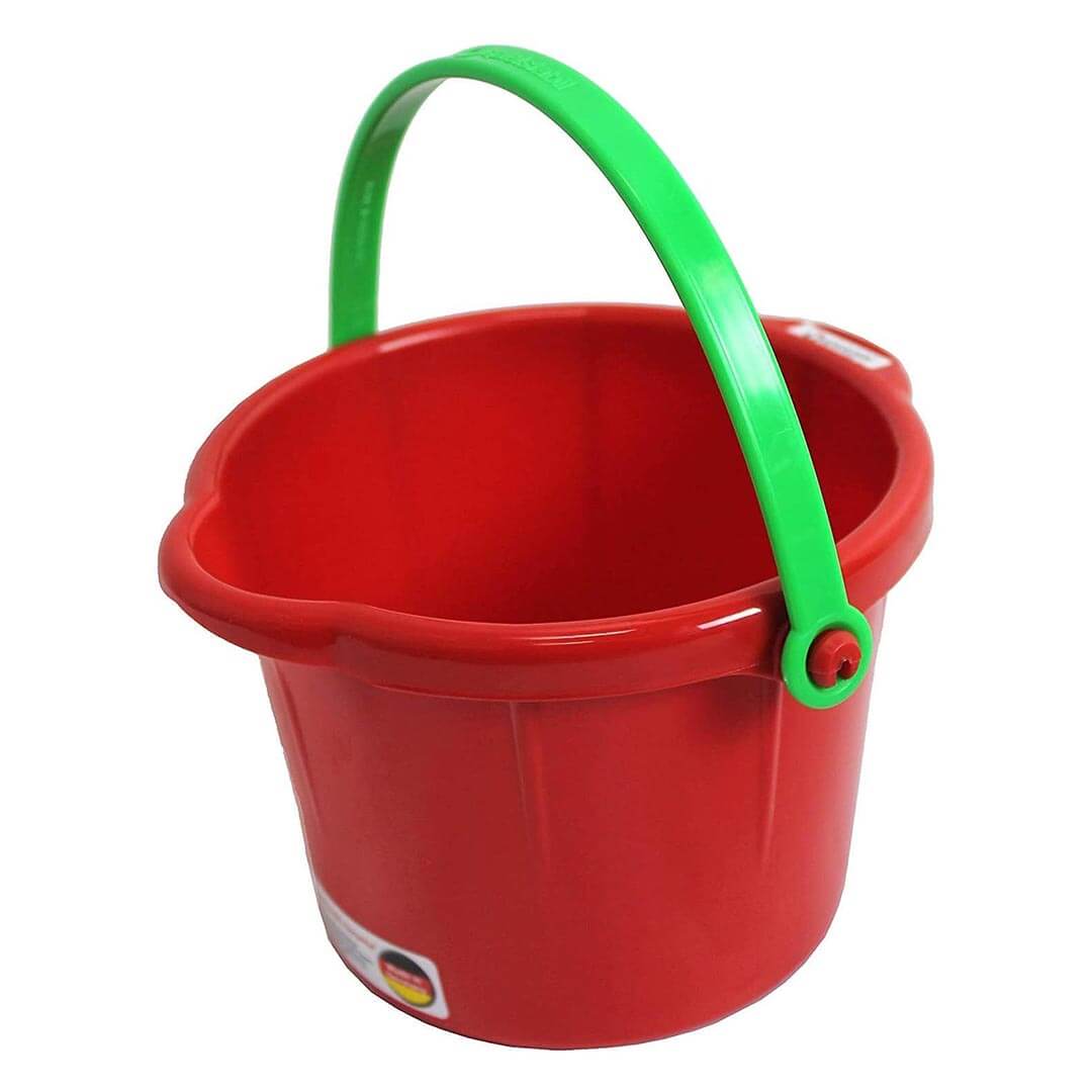 Spielstabil Small Sand Pail in red