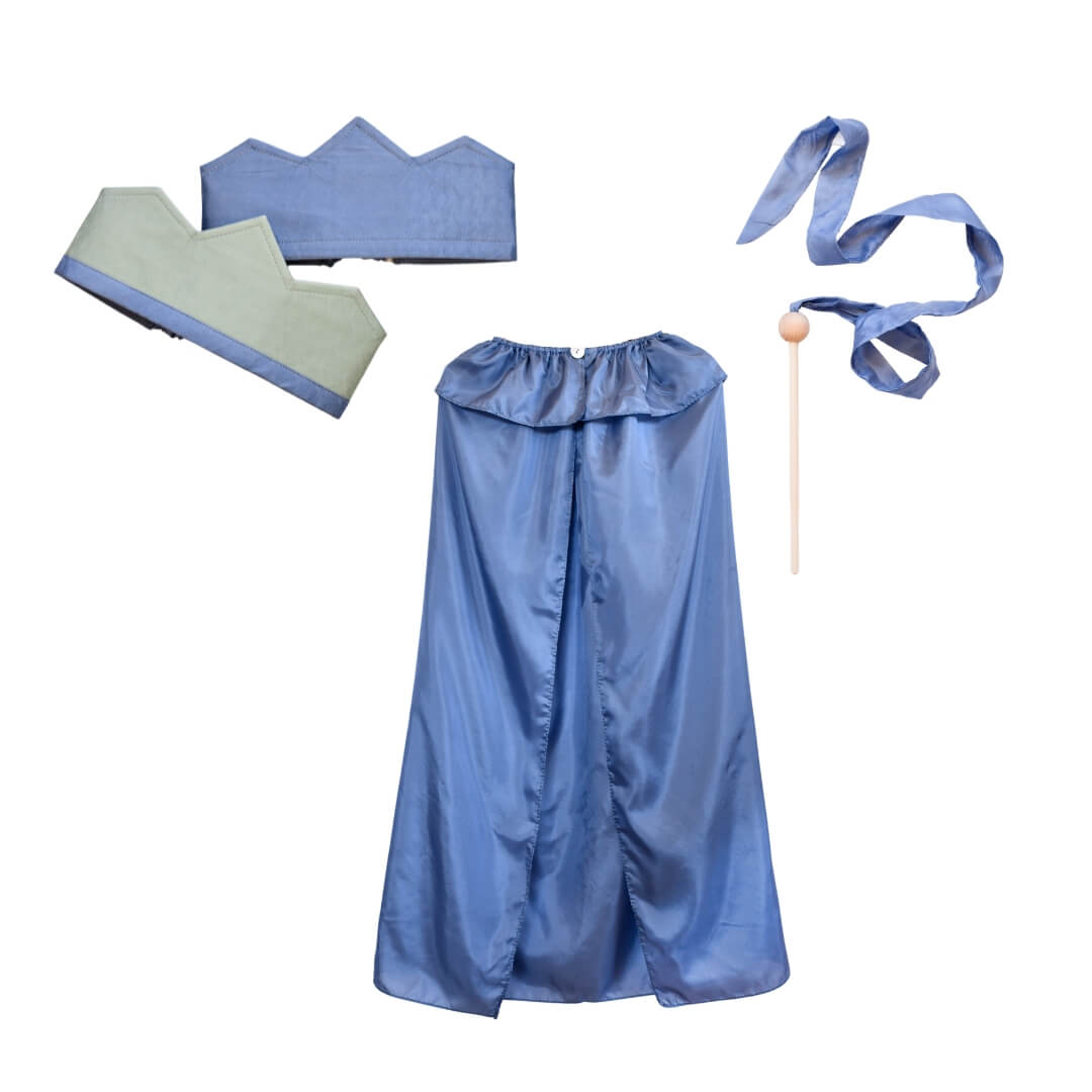 blue themed dress up ideas Tidewater Magical Silk Dress Up Set