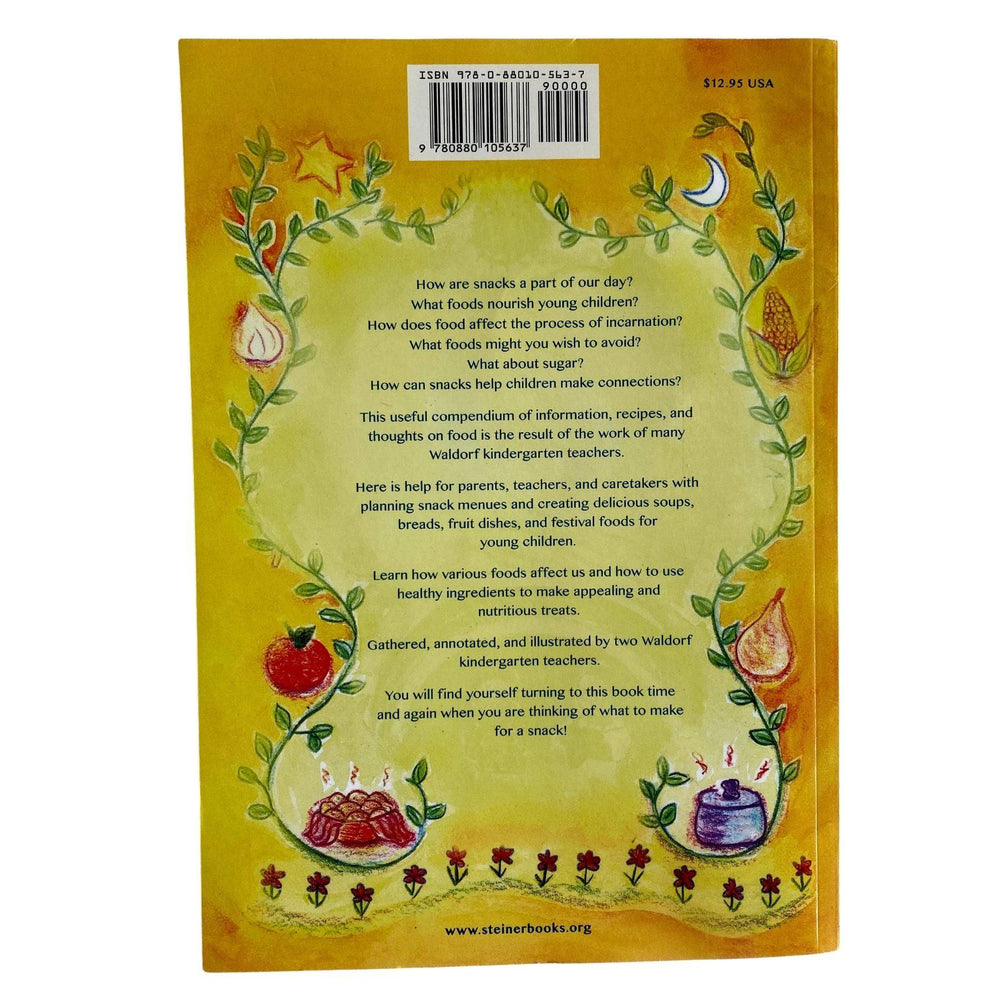 Steiner Books Waldorf Kindergarten Snack Book - Back Cover - Bella Luna Toys
