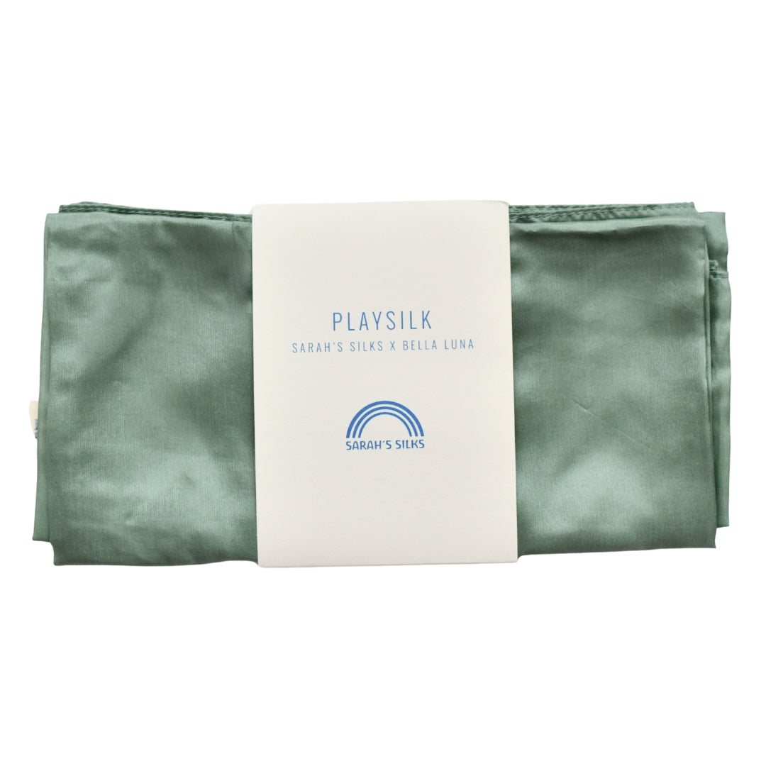 Bella Luna Toys Exclusive Northern Coast Playsilk collection by Sarah's Silks - Fiddlehead