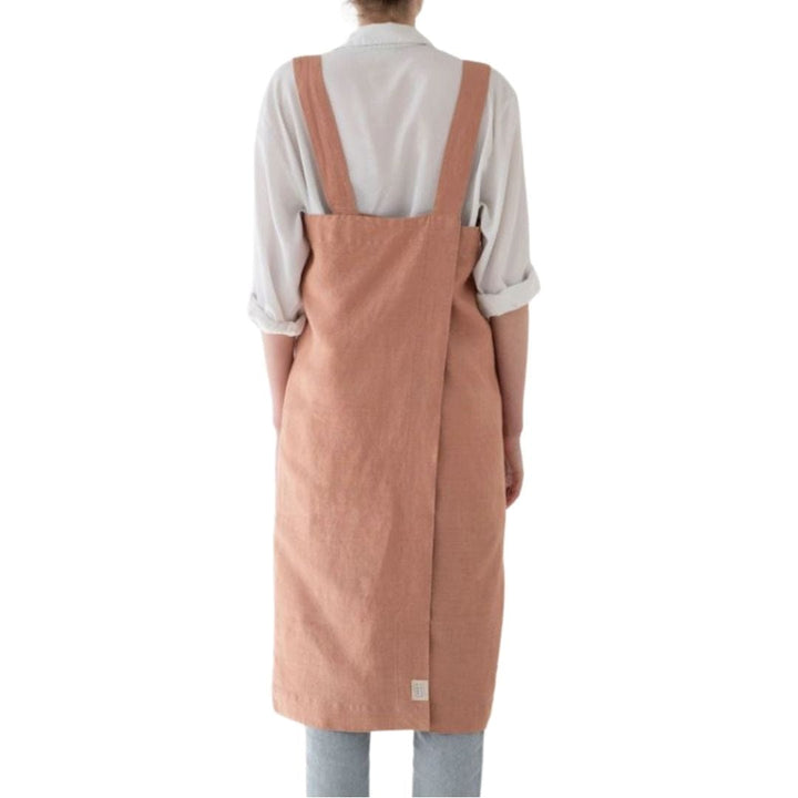 Rose Apron - Adult size, back view