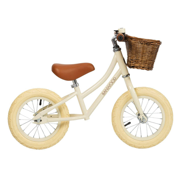 Banwood First Go Balance Bike - Curved Cream - Bella Luna Toys