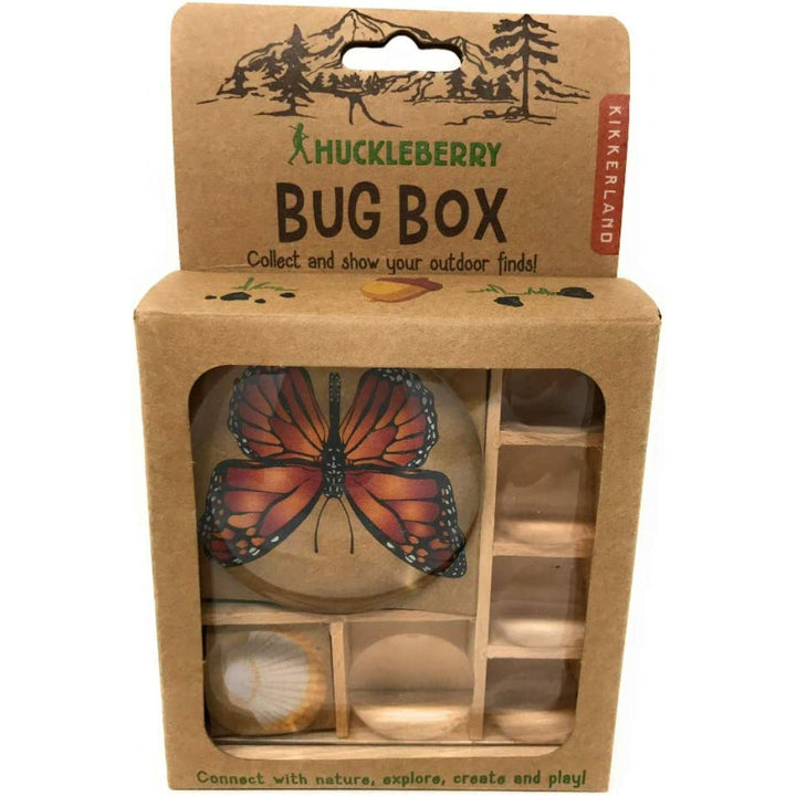 Kikkerland Design Wooden Bug Box- Outdoor Toys- Bella Luna Toys