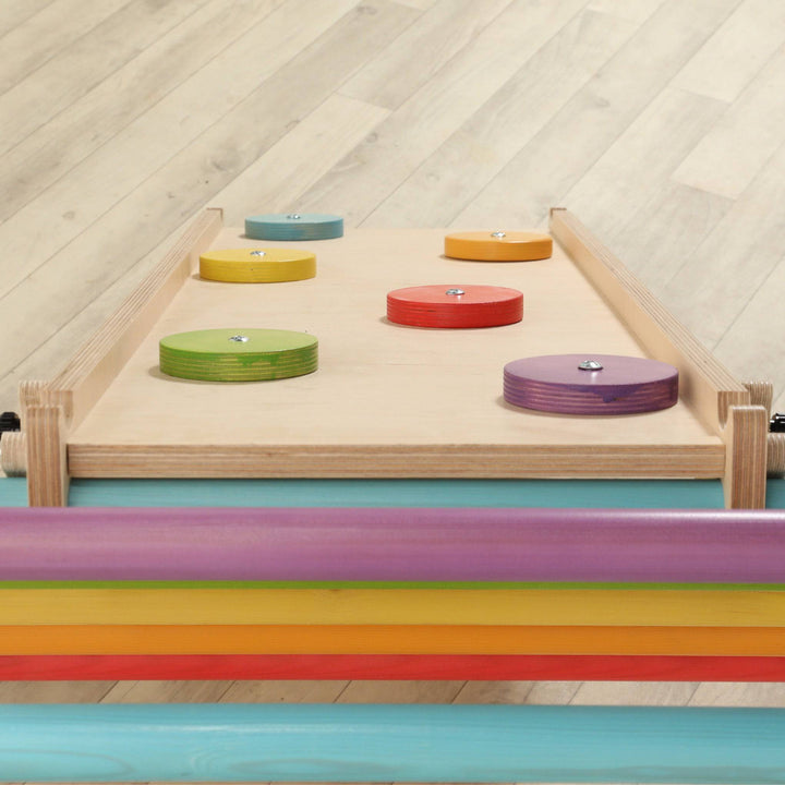 Sawdust and Rainbows - Rainbow Climbing Disks - Bella Luna Toys