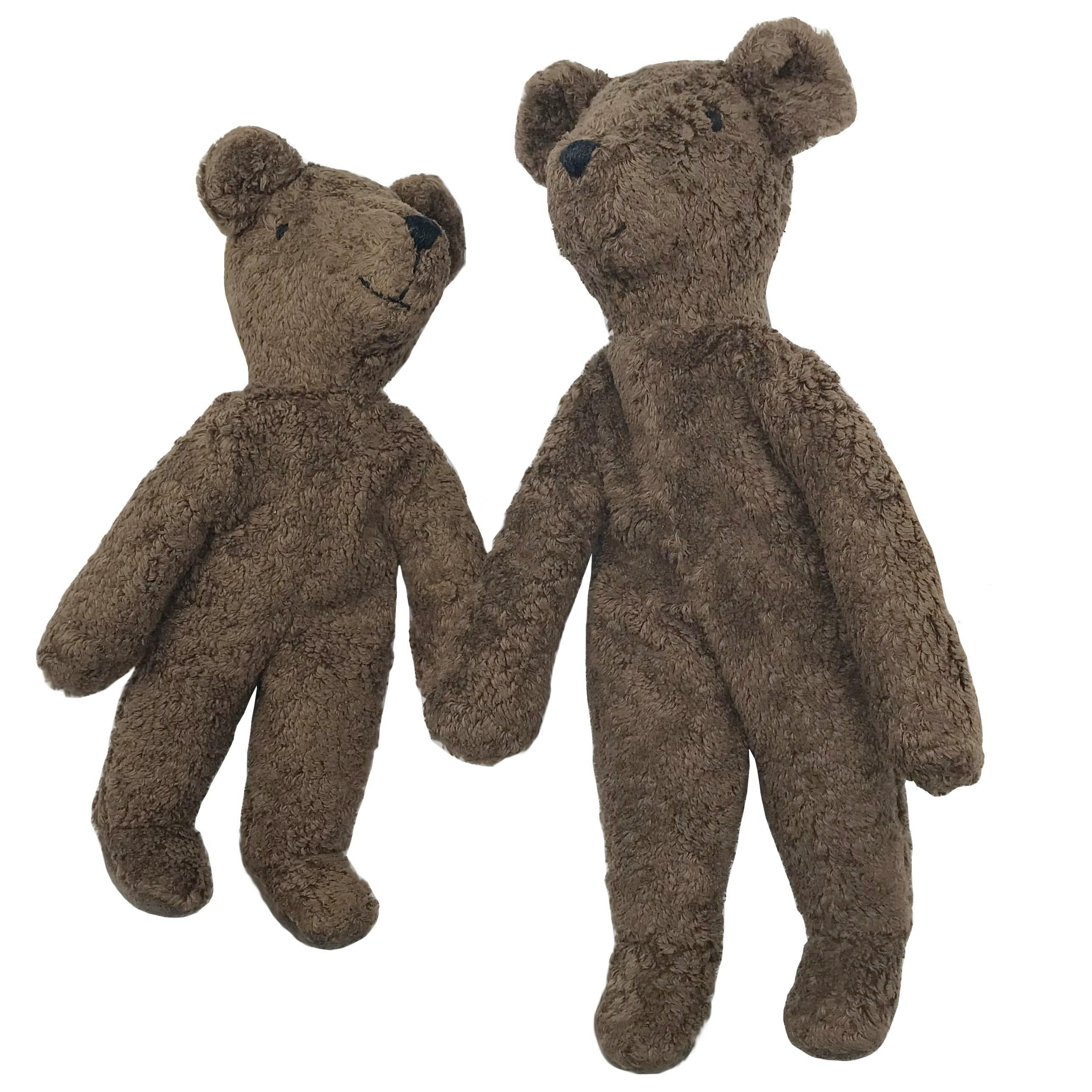 Organic Floppy Brown Teddy Bear - Main Image