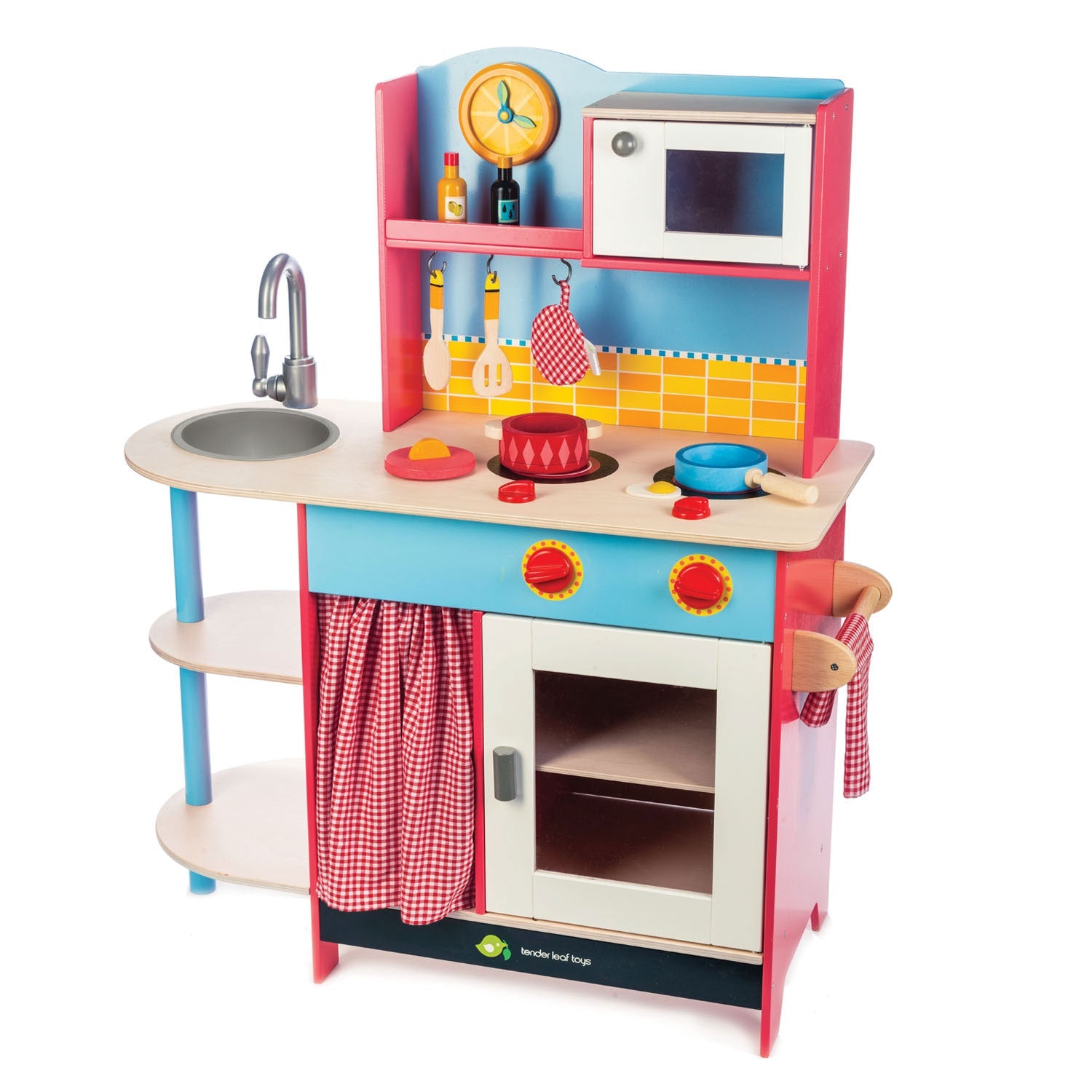 Tender Leaf Toys Grand Wooden Play Kitchen