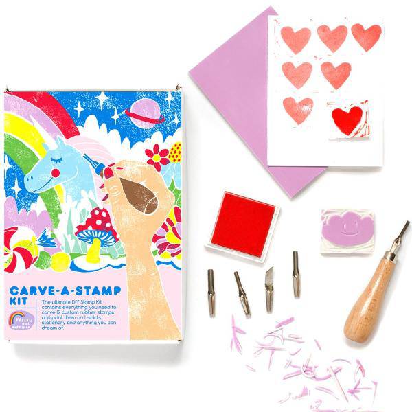 Carve-A-Stamp Kit  Yellow Owl Workshop