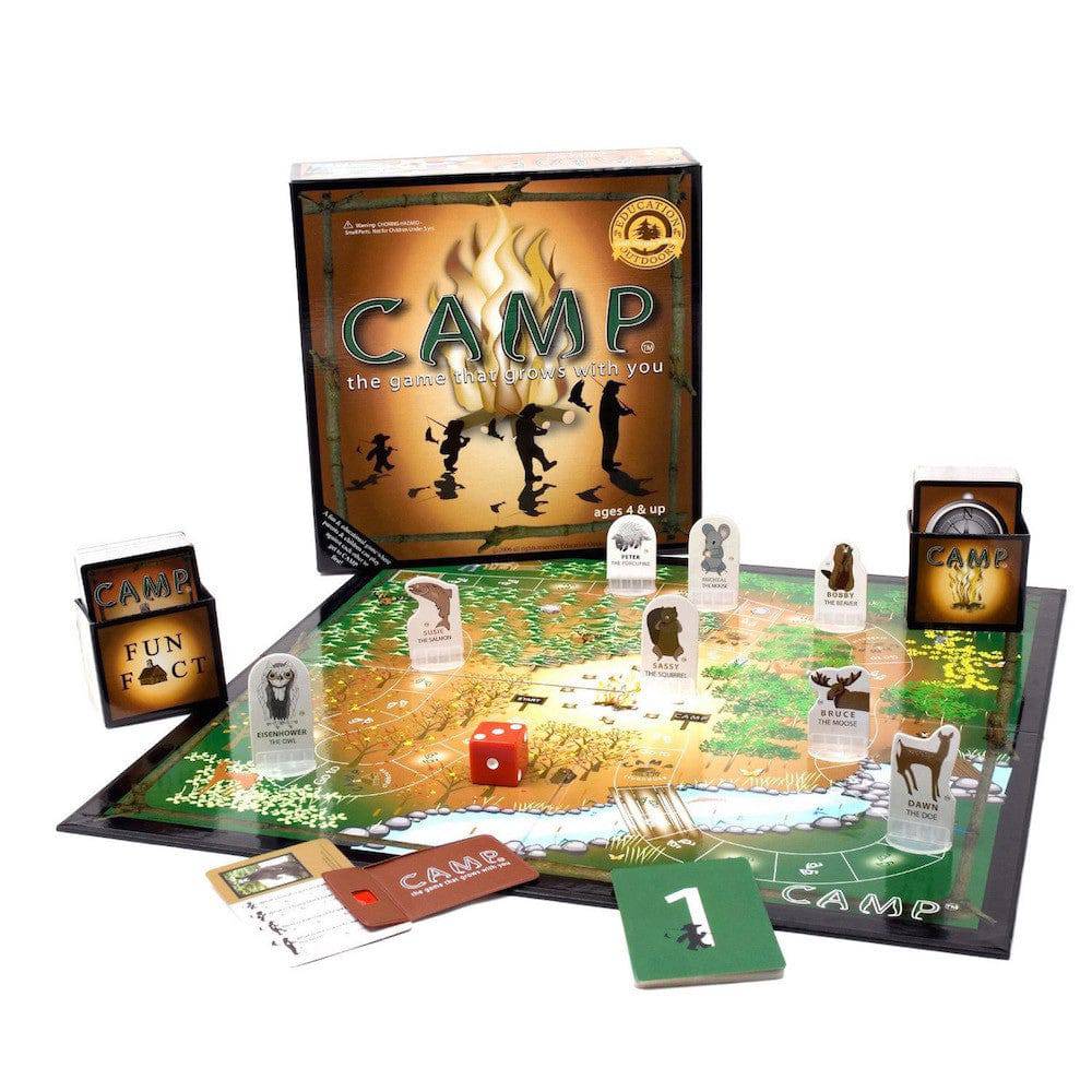 Camp Board Game, Education Outdoors