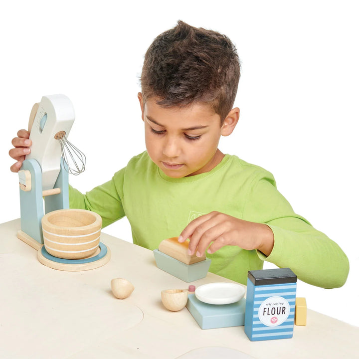 Tender Leaf Toys - Wooden Children's Home Baking Set - Bella Luna Toys