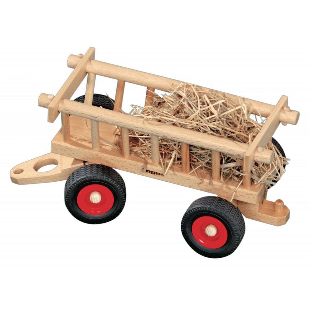 Fagus Hay Wagon Accessory For Wooden Toy Tractor - Bella Luna Toys