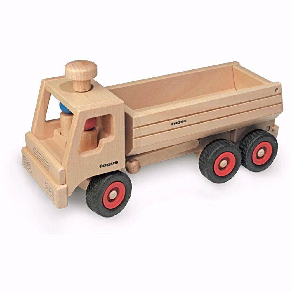 Wooden Toy Container Tipper Dump Truck - Fagus 10.30 - Made in Germany
