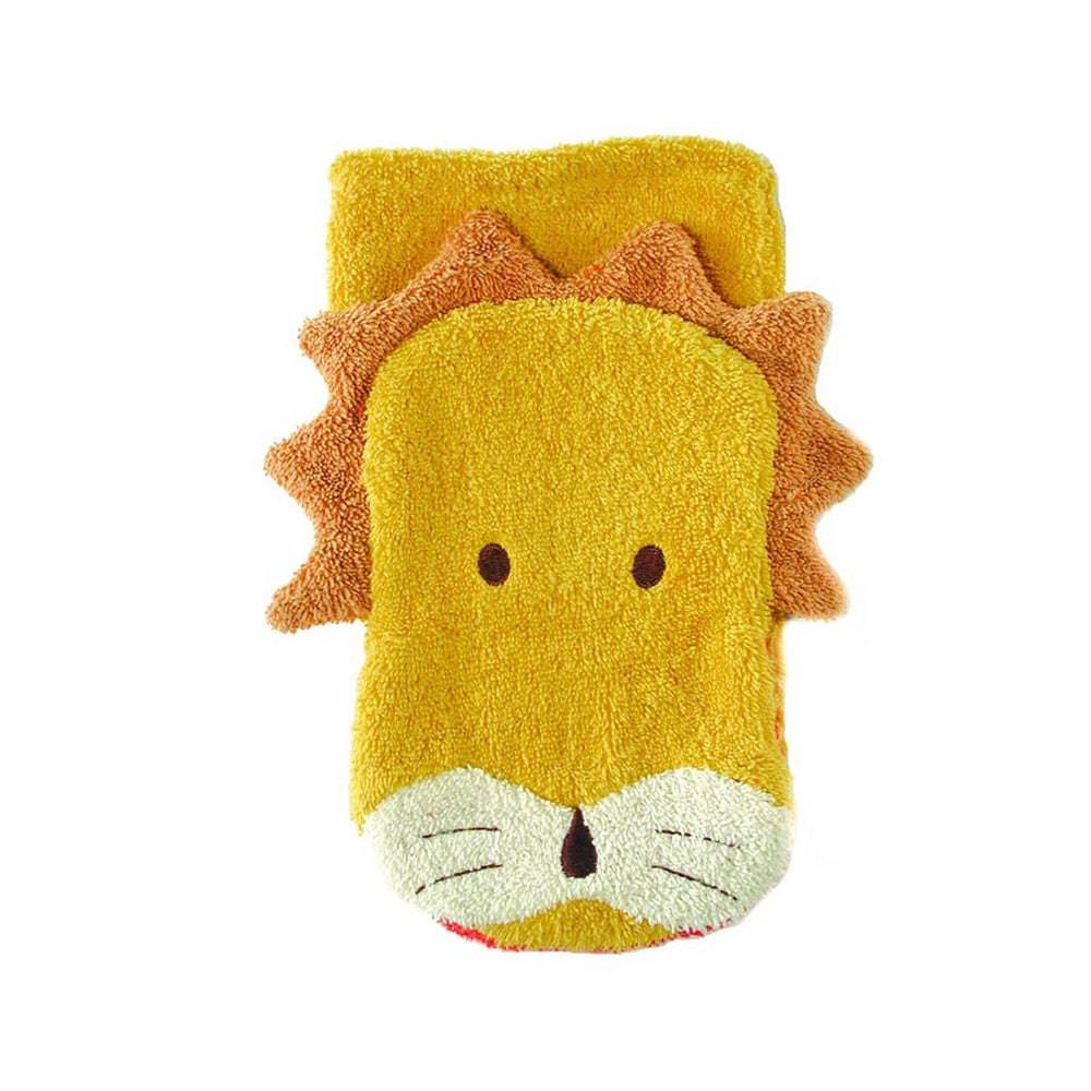 Furnis - Organic Lion Washcloth Hand Puppet - Bella Luna Toys
