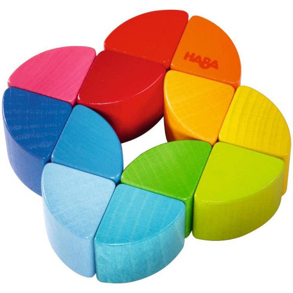 HABA - Rainbow Ring Wooden Clutching Toy