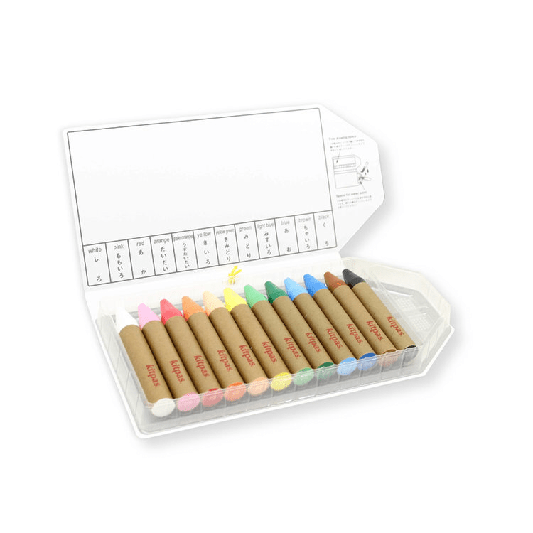 Kitpas Window Glass Crayons - Large - Open Case | Bella Luna Toys