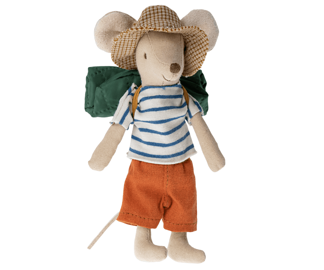 Maileg Hiking Mouse - Stuffed Animals -  Bella Luna Toys