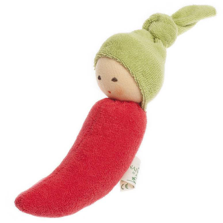 Chili Pepper Rattle Doll, Germany