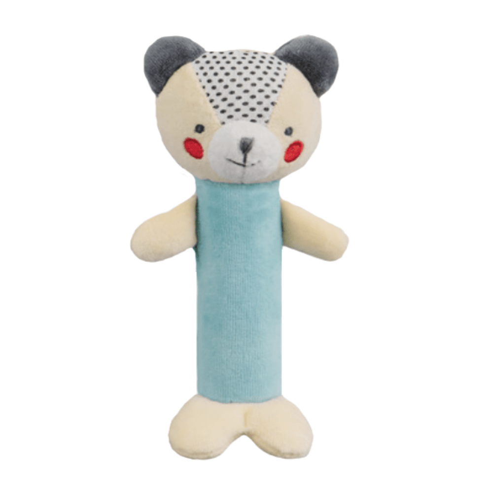 Petit Collage - Organic Bear Squeaker - Bella Luna Toys