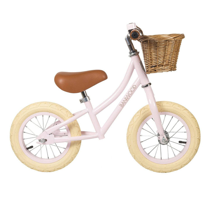 Banwood First Go Balance Bike - Curved Pink - Bella Luna Toys