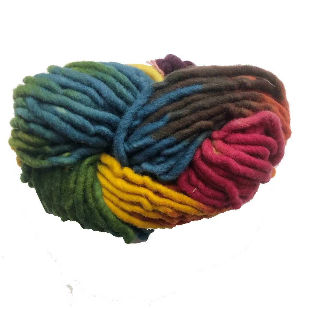 Filges Wool Chunky Rainbow Yarn for Finger Knitting - Plant-Dyed - Bella Luna Toys