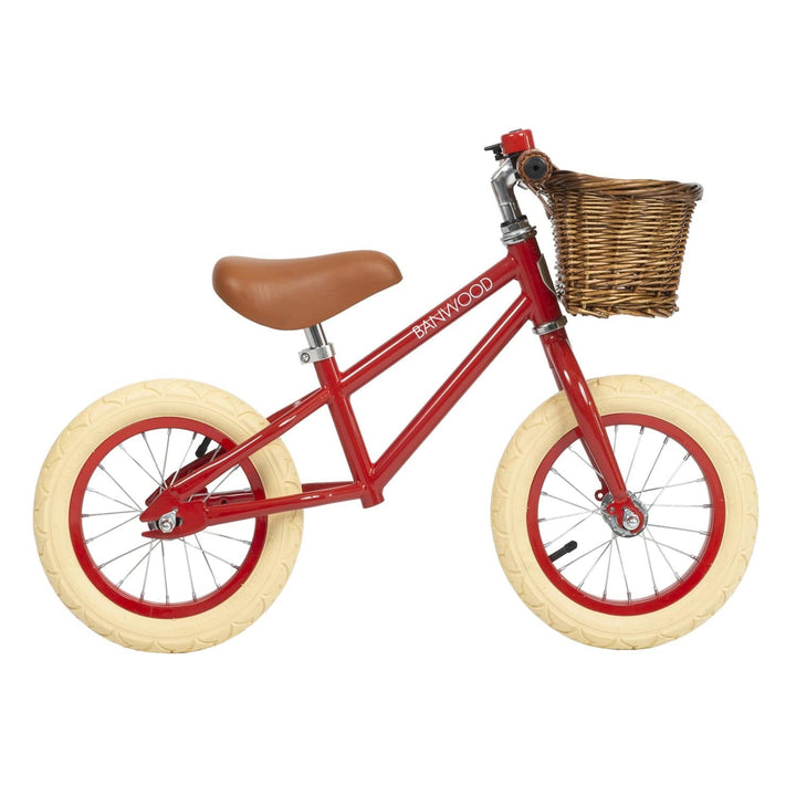 Banwood FIRST GO! Balance Bike - Straight Bar Red - Bella Luna Toys