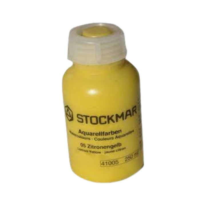 Stockmar- 50 milliliter bottle of lemon yellow watercolor paint- Bella Luna Toys