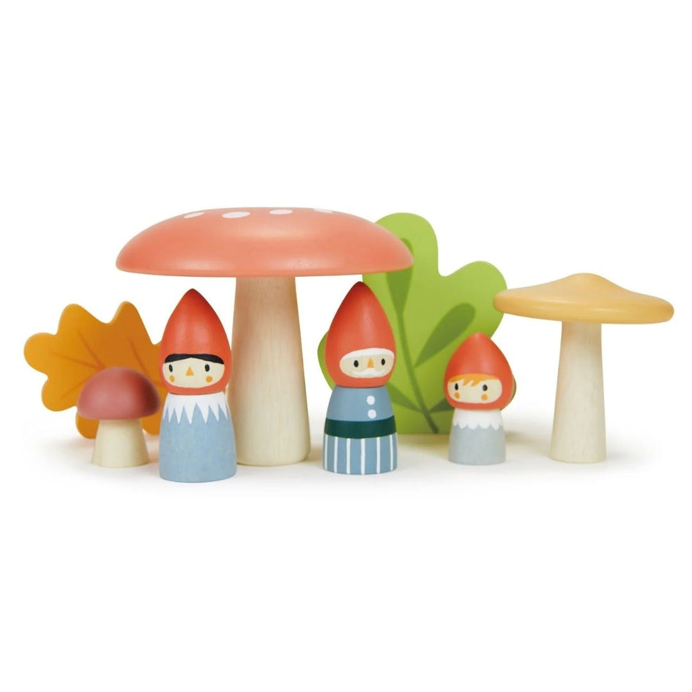 Tender Leaf Toys Woodland Gnome Family- Wooden Toys- Bella Luna Toys