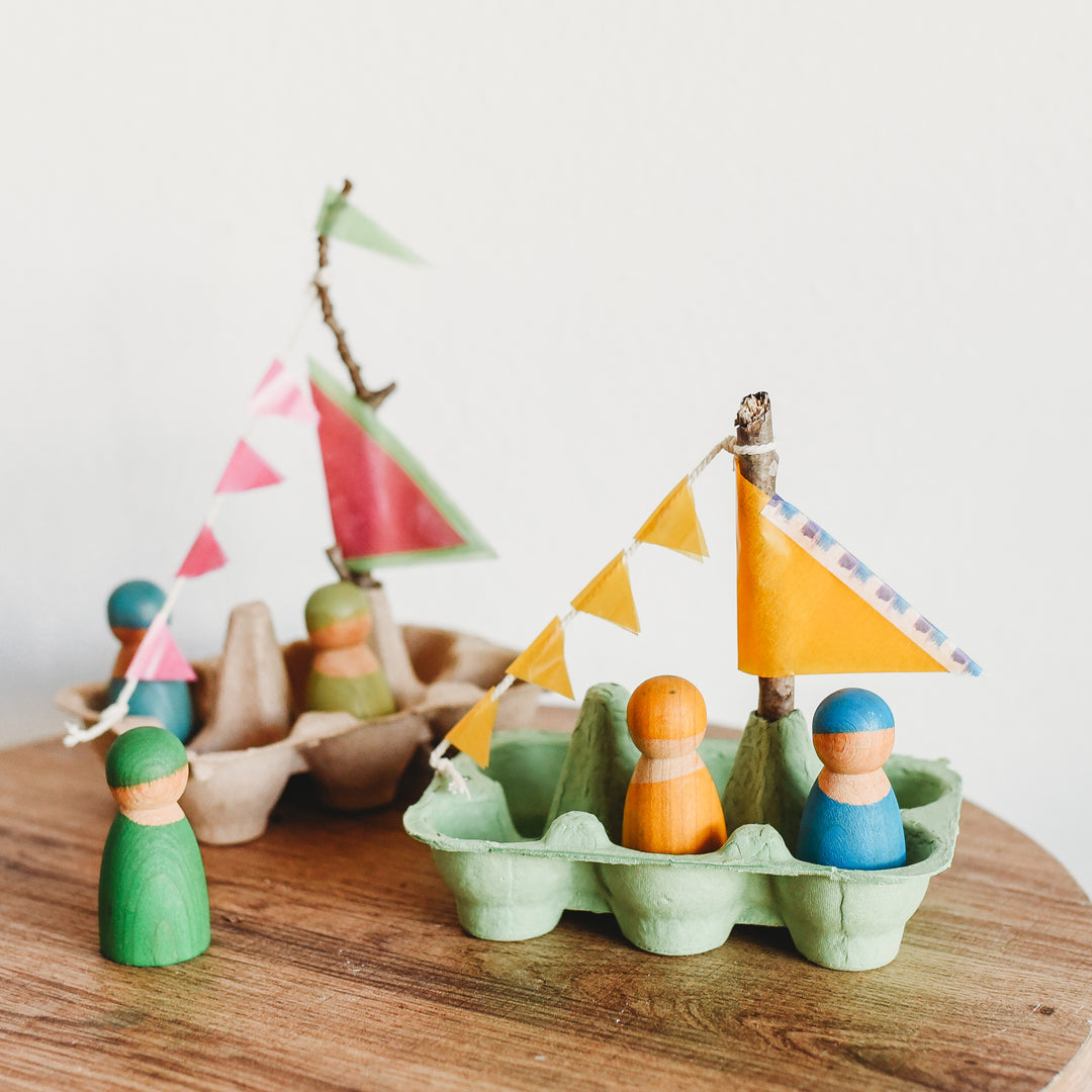 Craft a Recycled Egg Carton Boat