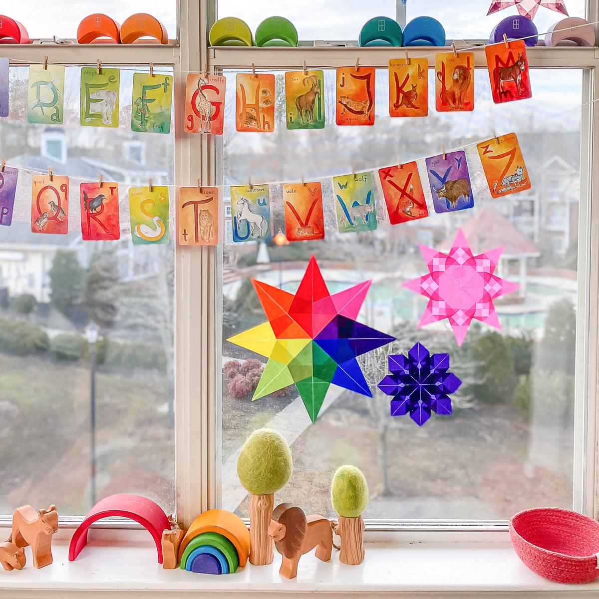 Window Star Paper Three Ways to Fold Waldorf Window Stars