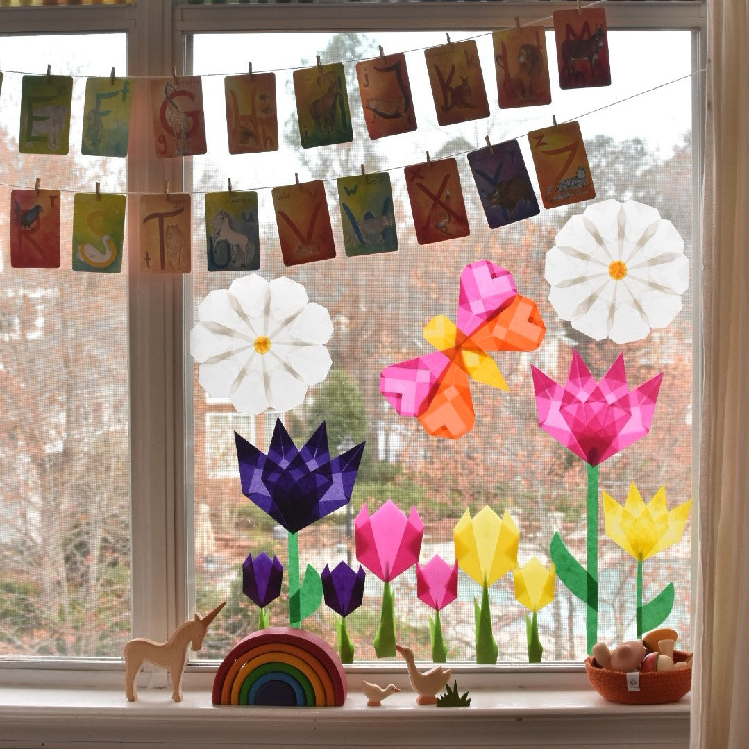 Make Kite Paper Flowers
