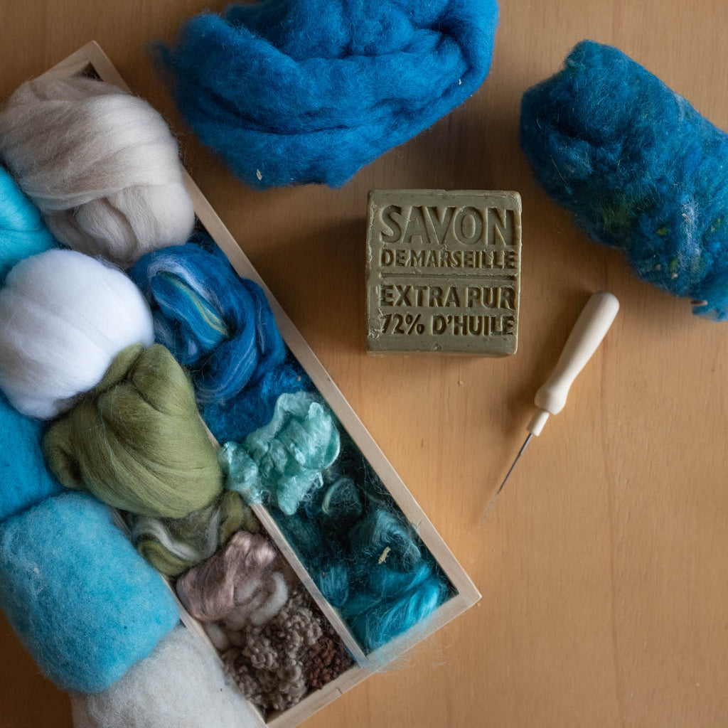 The best felting wool for needle felting - Gathered