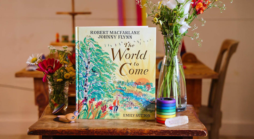 The World to Come book on a table.
