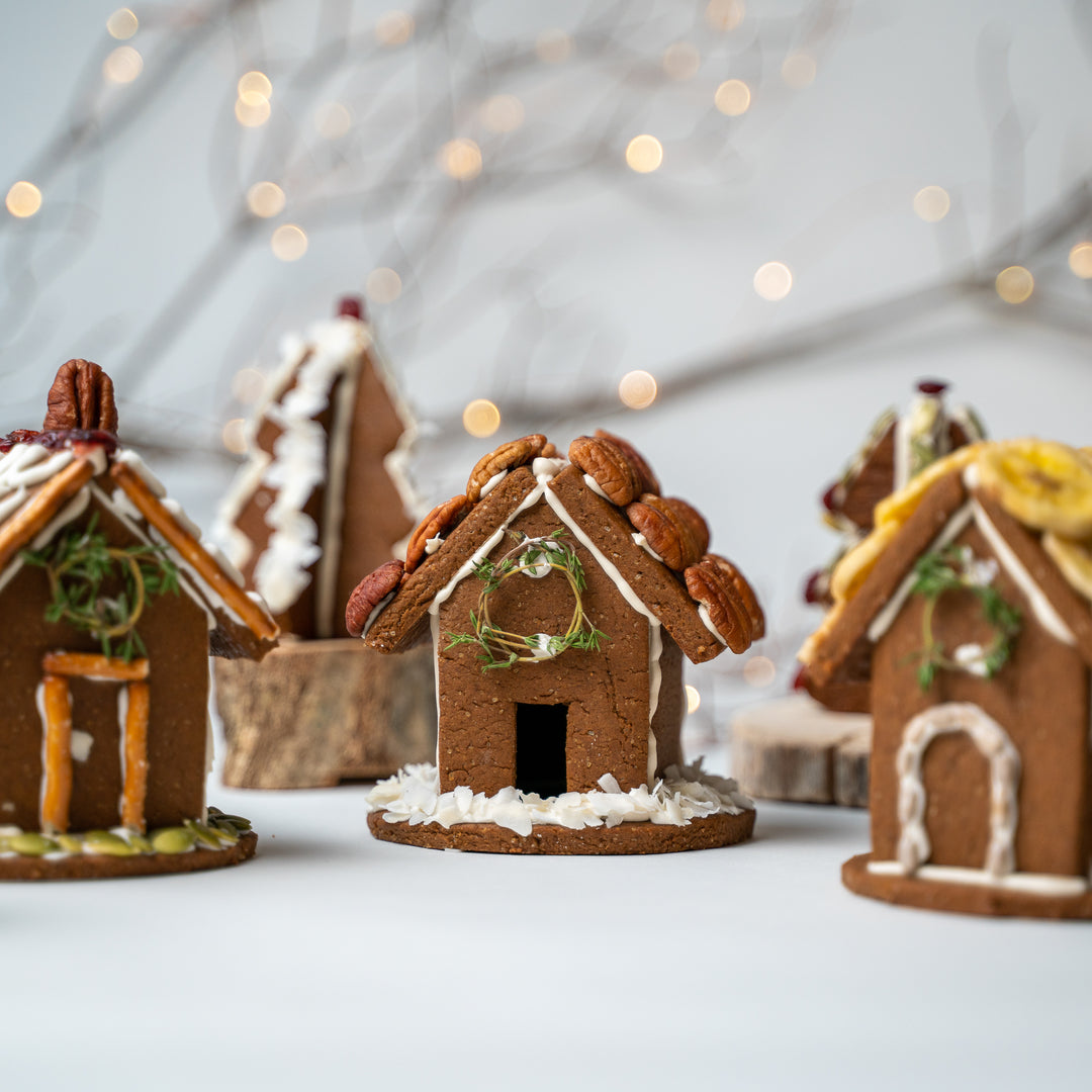Create a Candy Free Gingerbread Village