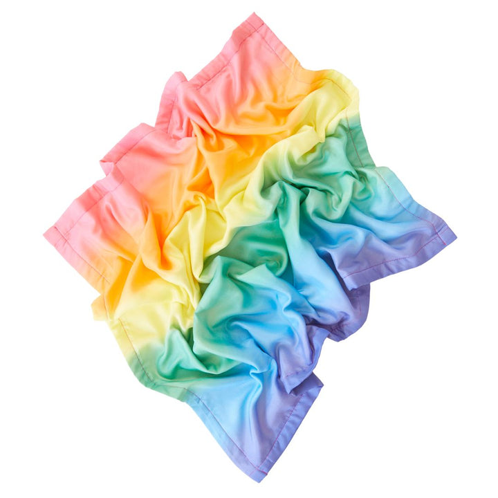 Sarah's Silks- Silks Baby blankets in rainbow- Bella Luna Toys