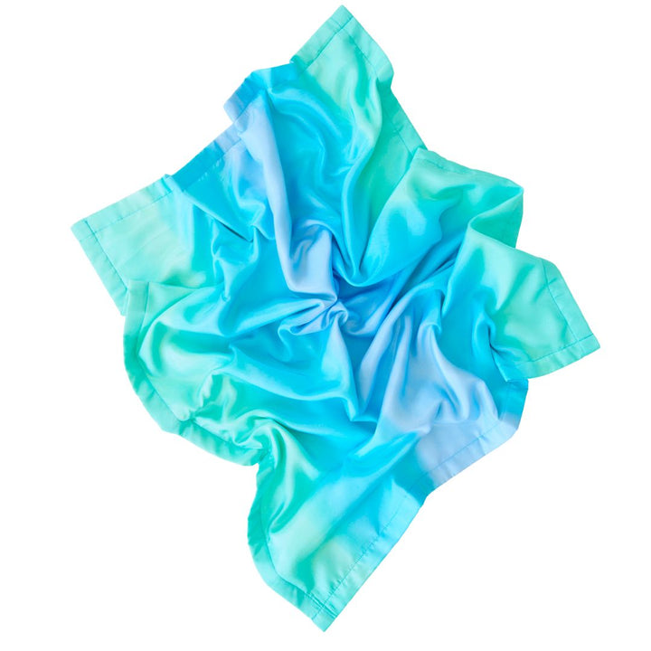 Sarah's Silks- Silks Baby blankets in blue- Bella Luna Toys