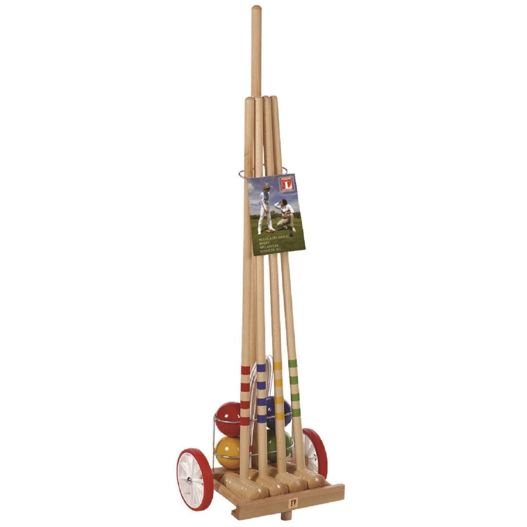 Kettler 4 Play Croquet Set with Trolley- Outdoor Toys- Bella Luna Toys