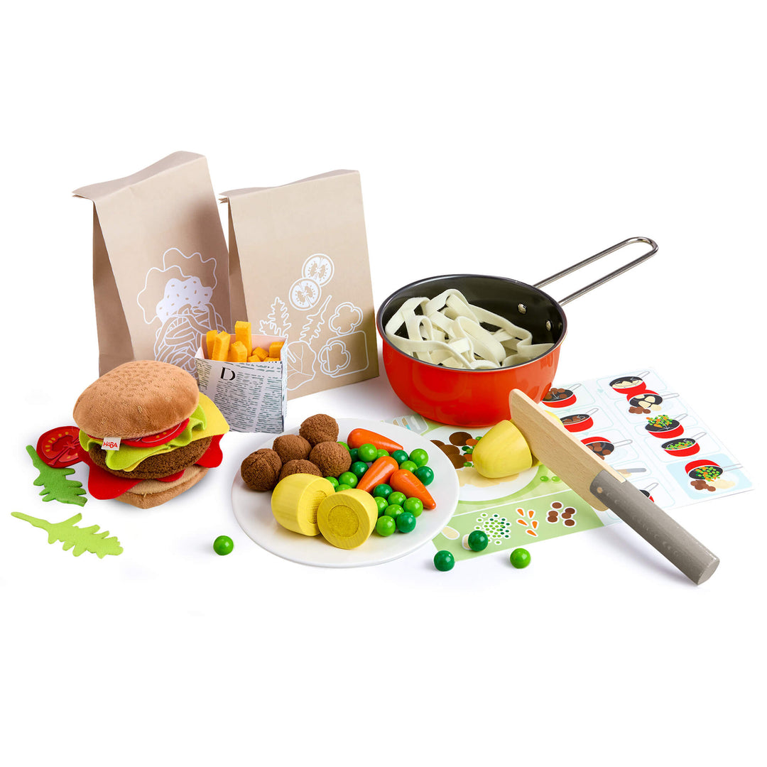 HABA - Creative Play Fresh Box - Play Food Meal Kit - Bella Luna Toys