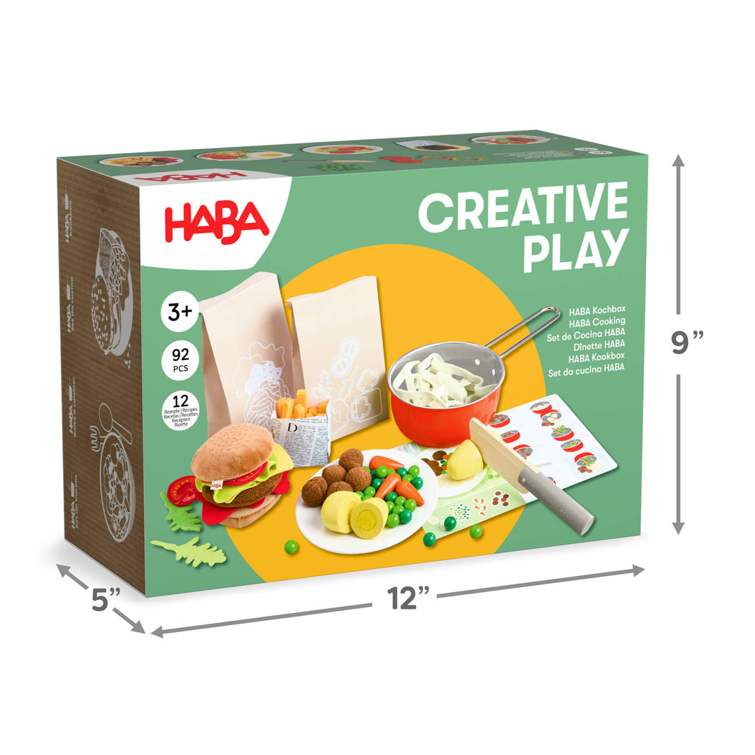 HABA - Creative Play Fresh Box - Play Food Meal Kit - Bella Luna Toys